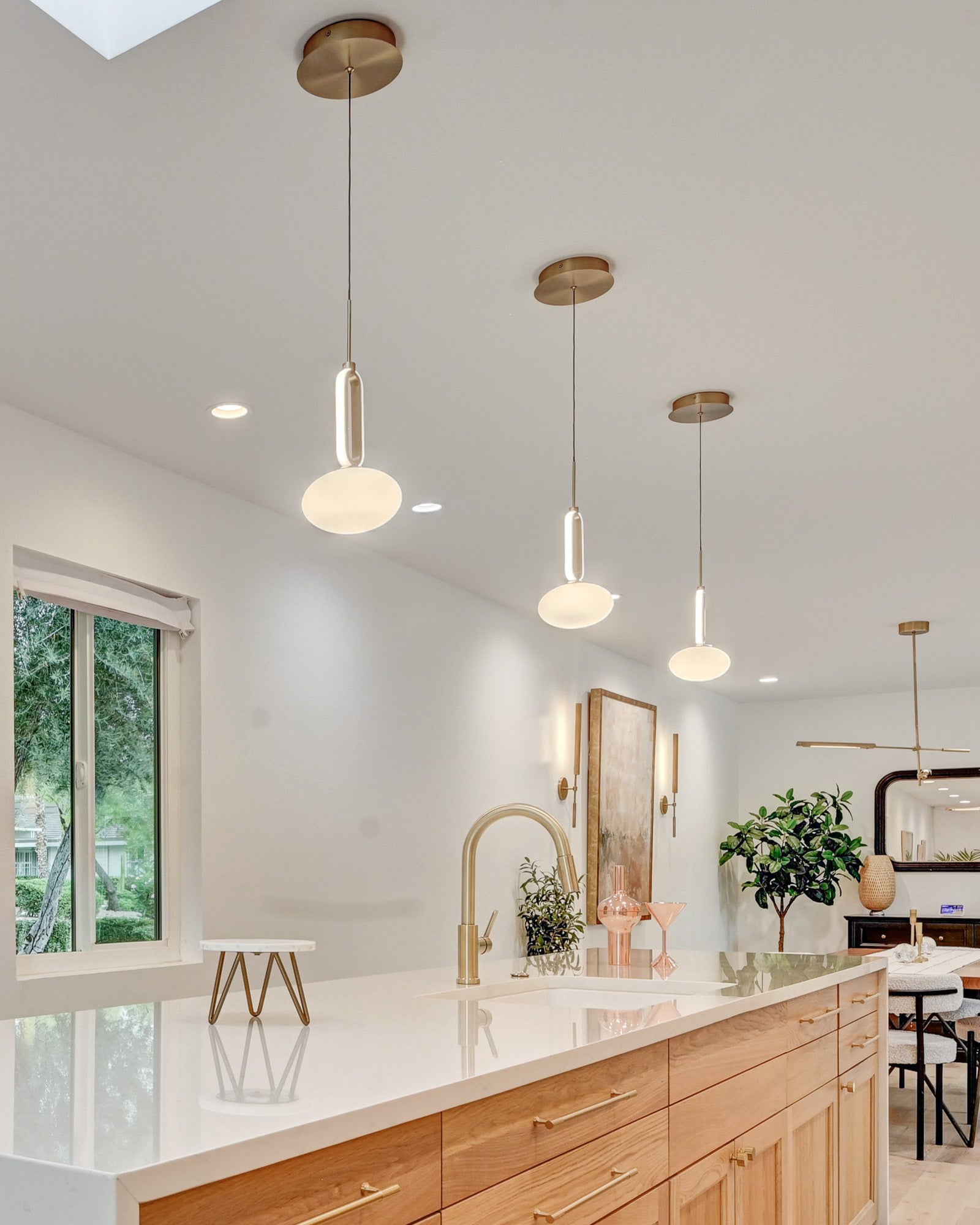 Tavira 6-in Aluminum Pendant