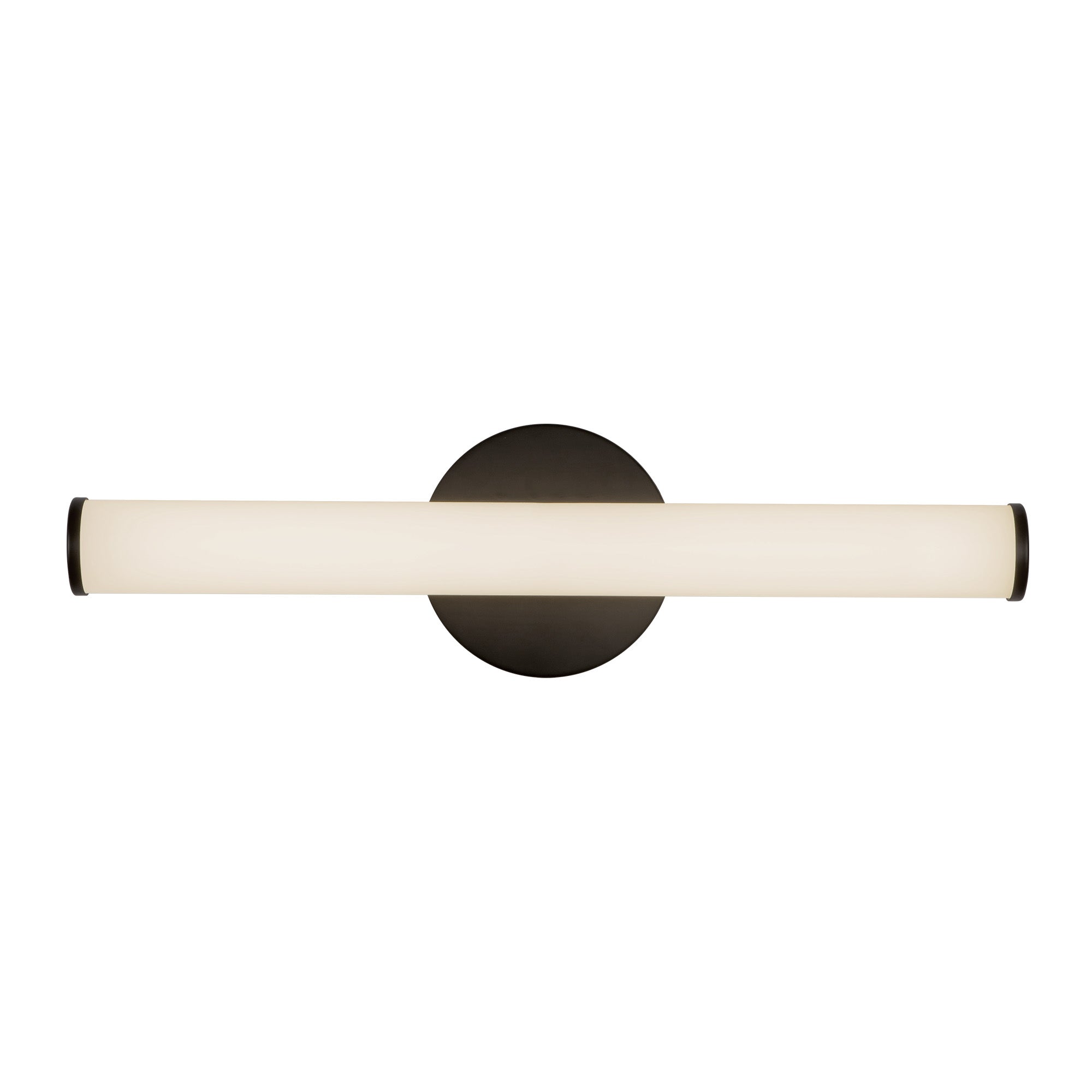 Tectra 18-in Aluminum Steel Acrylic Wall Sconce