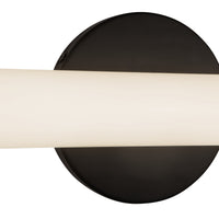 Tectra 18-in Aluminum Steel Acrylic Wall Sconce