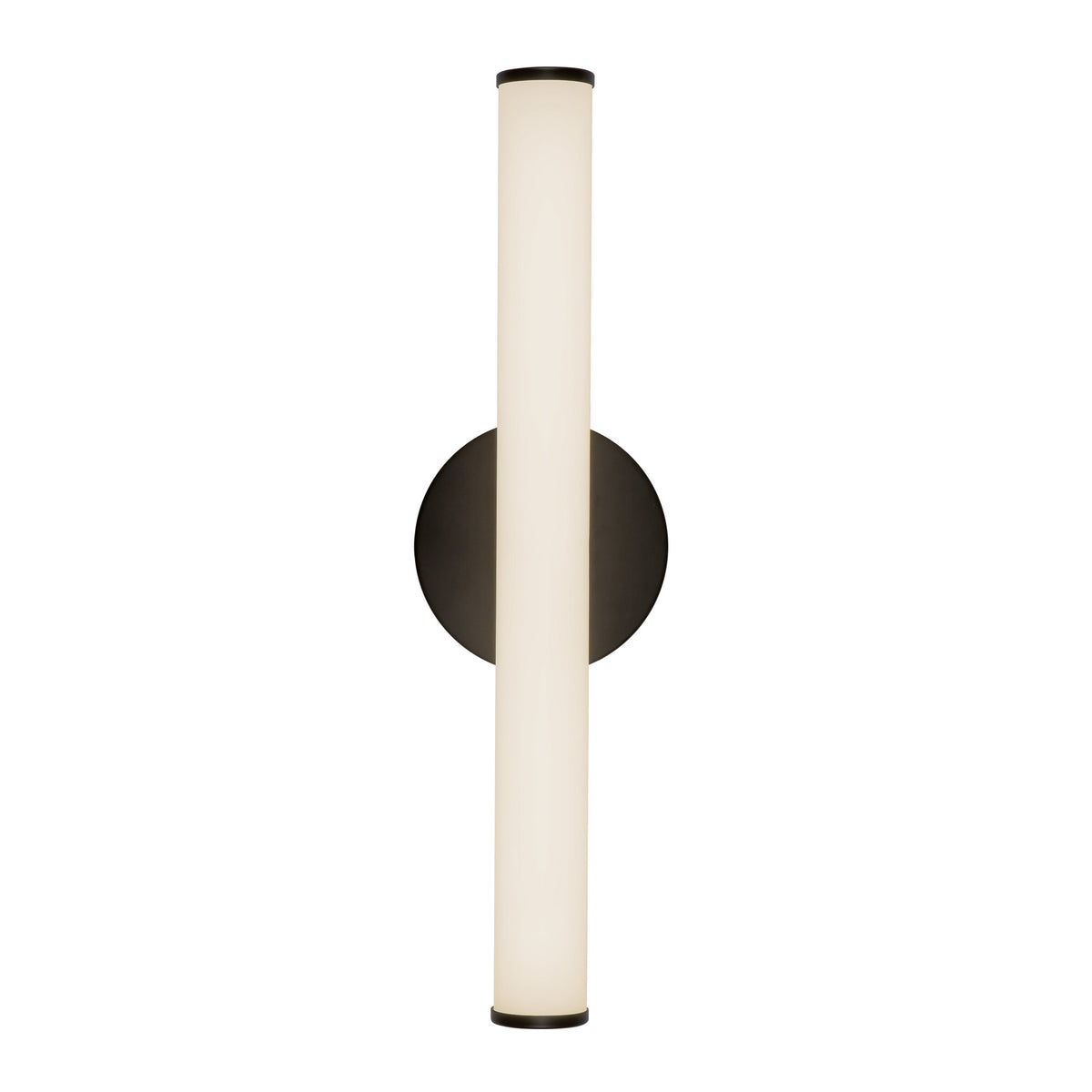 Tectra 18-in Aluminum Steel Acrylic Wall Sconce
