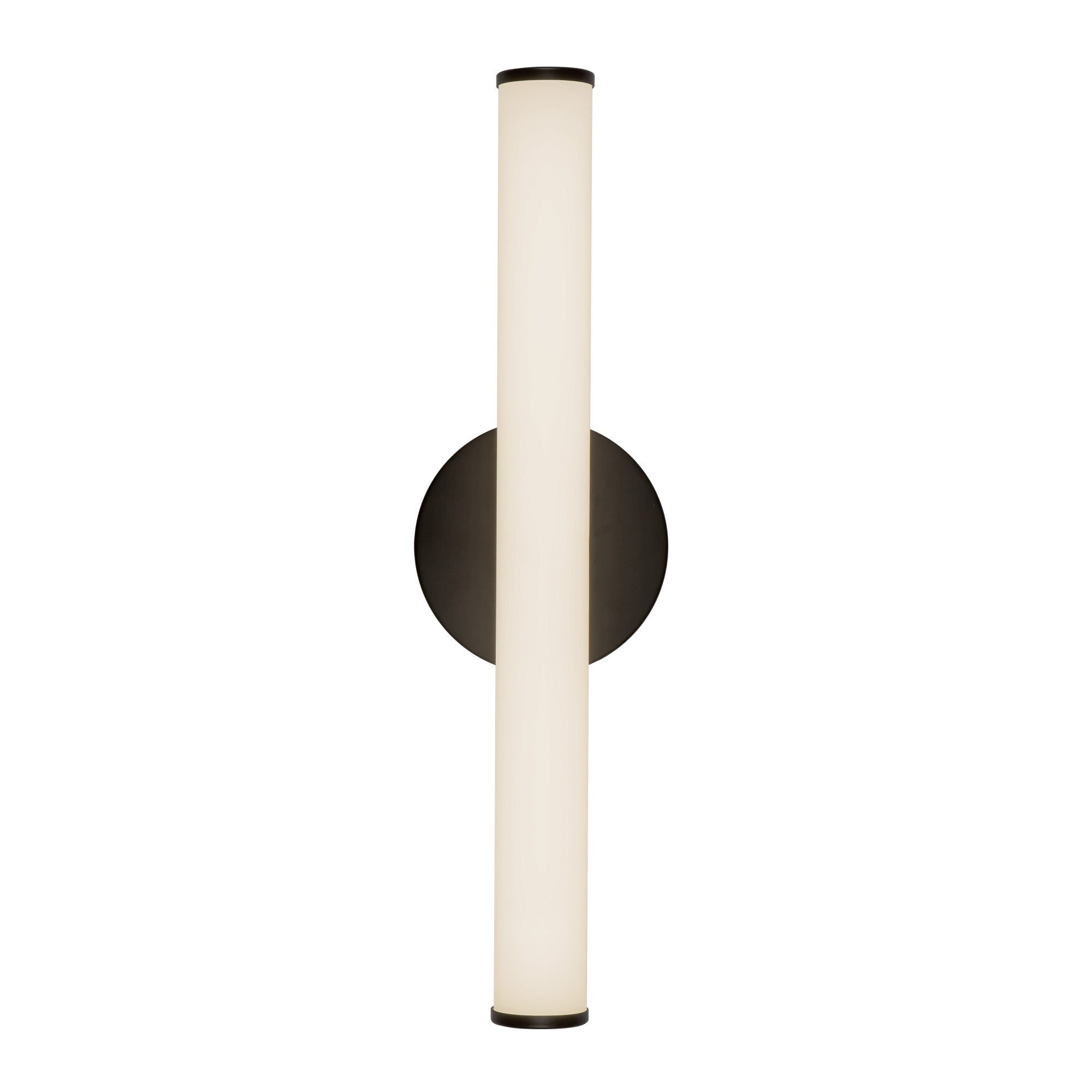 Tectra 18-in Aluminum Steel Acrylic Wall Sconce