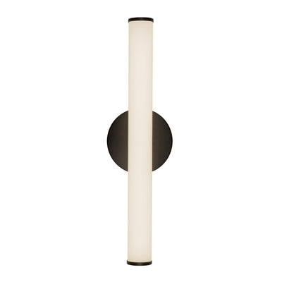 Tectra 18-in Aluminum Steel Acrylic Wall Sconce