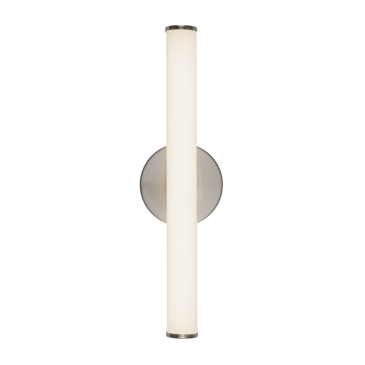 Tectra 18-in Aluminum Steel Acrylic Wall Sconce