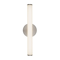 Tectra 18-in Aluminum Steel Acrylic Wall Sconce