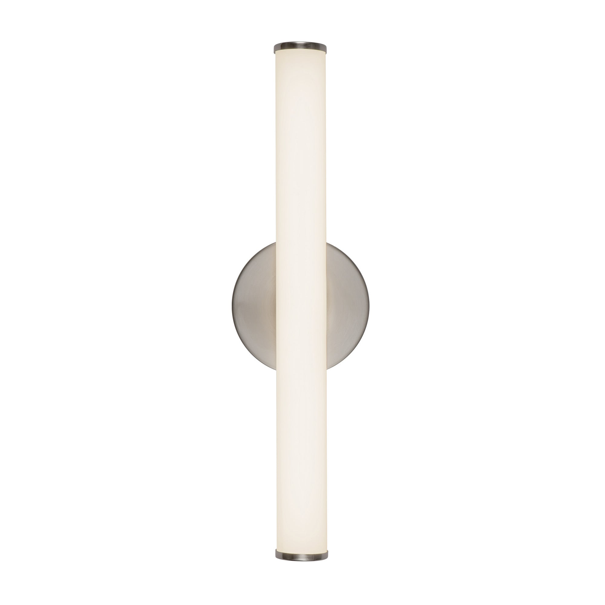 Tectra 18-in Aluminum Steel Acrylic Wall Sconce