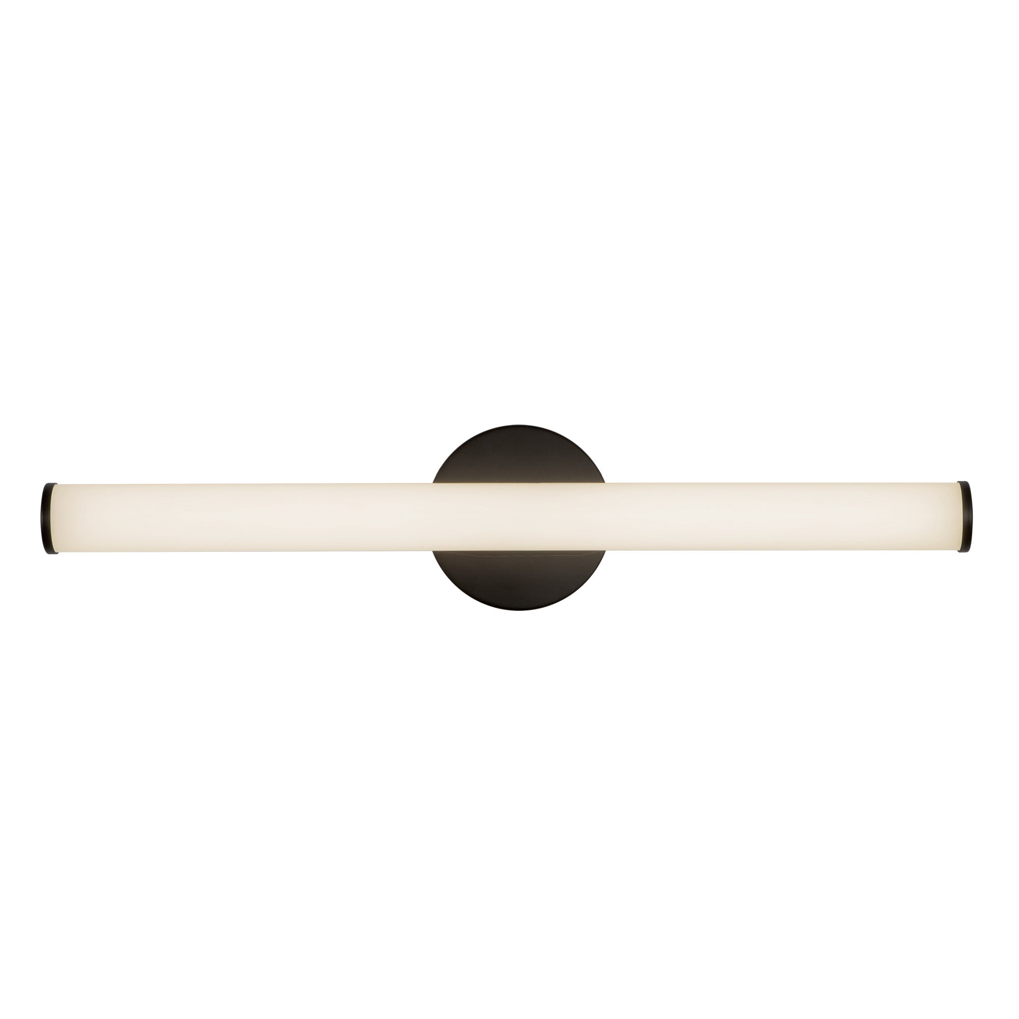 Tectra 24-in Aluminum Steel Acrylic Wall Sconce