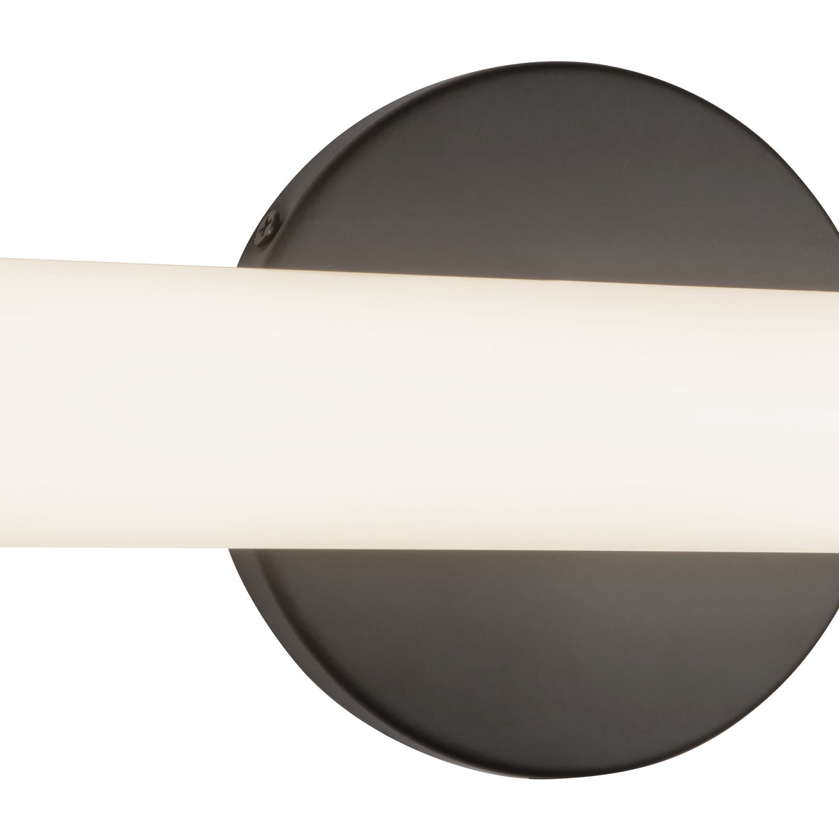 Tectra 24-in Aluminum Steel Acrylic Wall Sconce
