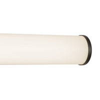 Tectra 24-in Aluminum Steel Acrylic Wall Sconce