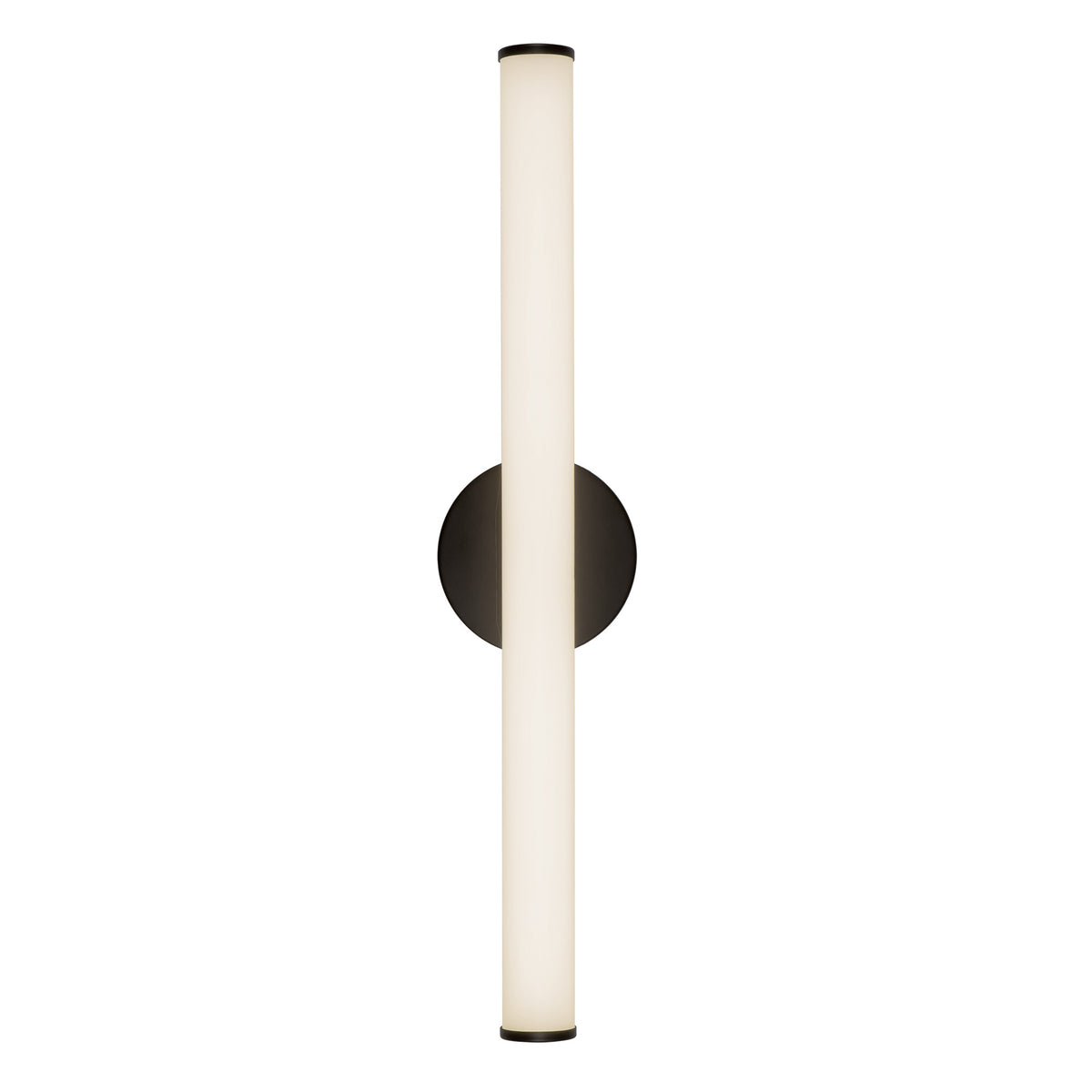 Tectra 24-in Aluminum Steel Acrylic Wall Sconce
