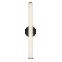 Tectra 24-in Aluminum Steel Acrylic Wall Sconce