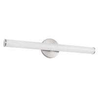 Tectra 24-in Aluminum Steel Acrylic Wall Sconce