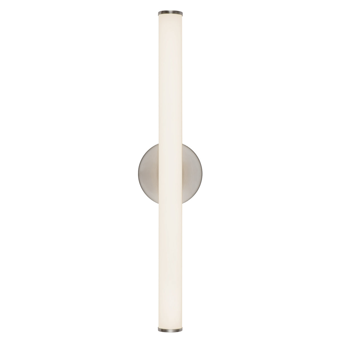 Tectra 24-in Aluminum Steel Acrylic Wall Sconce