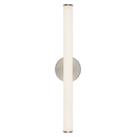 Tectra 24-in Aluminum Steel Acrylic Wall Sconce