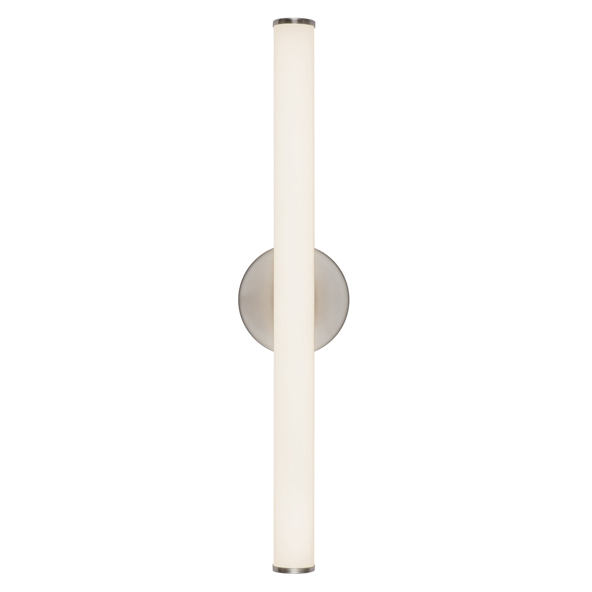Tectra 24-in Aluminum Steel Acrylic Wall Sconce