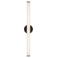 Tectra 30-in Aluminum Steel Acrylic Wall Sconce