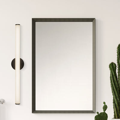 Tectra 30-in Aluminum Steel Acrylic Wall Sconce