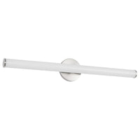 Tectra 30-in Aluminum Steel Acrylic Wall Sconce