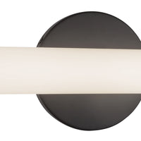 Tectra 36-in Aluminum Steel Acrylic Wall Sconce