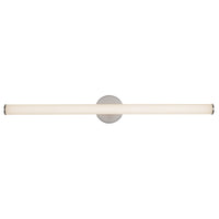 Tectra 36-in Aluminum Steel Acrylic Wall Sconce