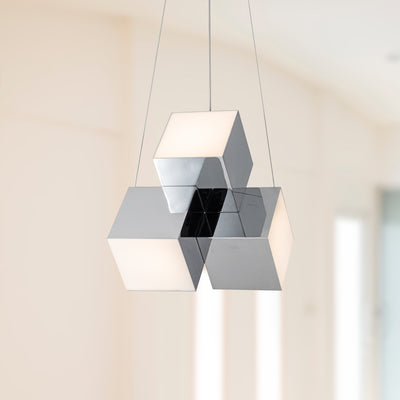 Tetra 16-in Steel Pendant