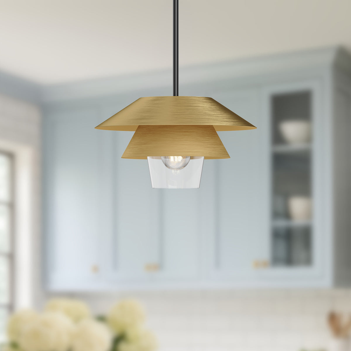 Tetsu 13-in Steel Pendant