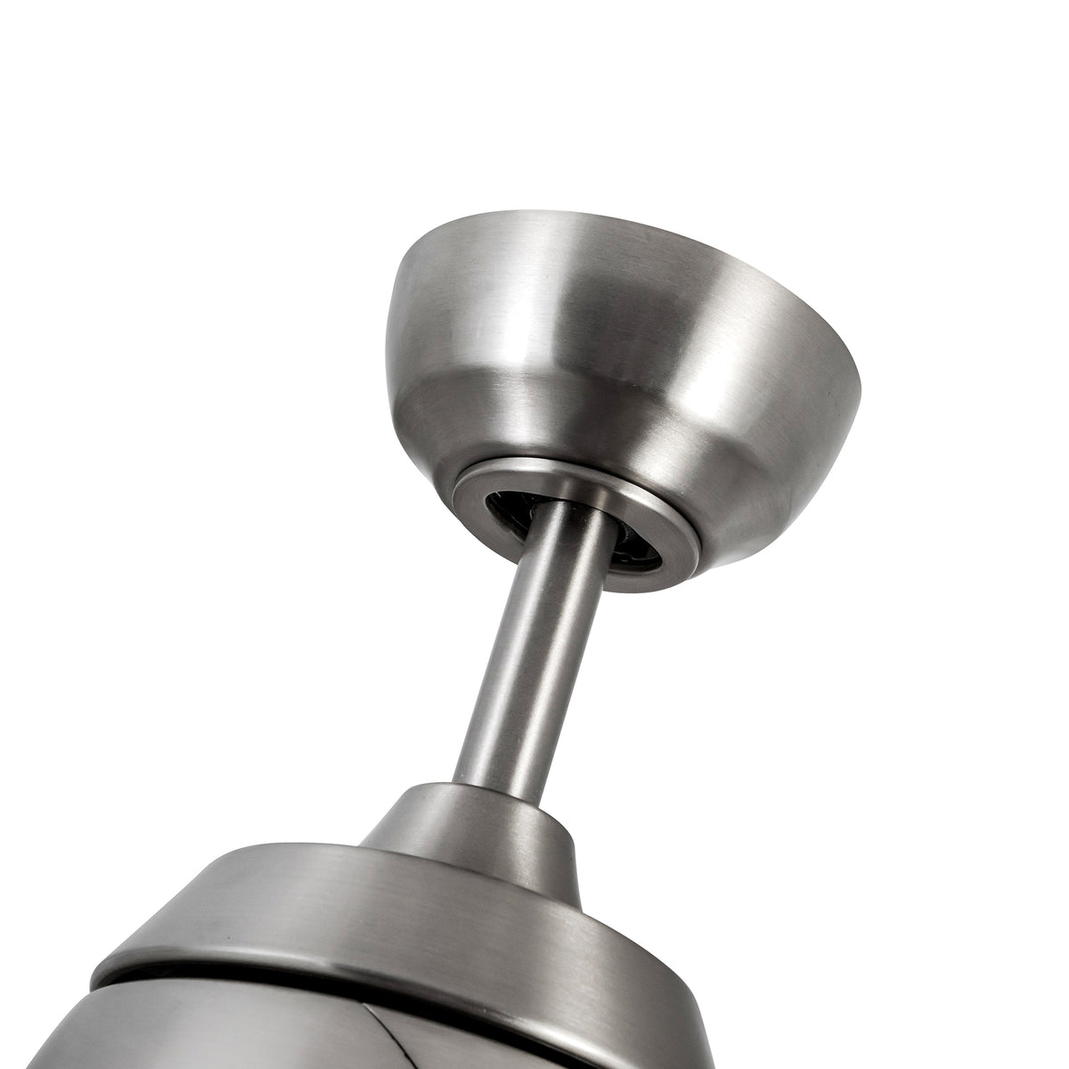 Thalia 54-in Brushed Nickel and Matte White Reversible AC LED Ceiling Fan