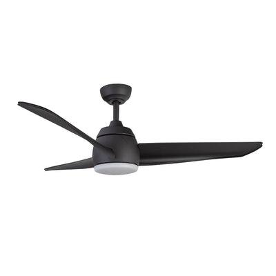 Thalia 54-in Matte Black Reversible AC LED Ceiling Fan