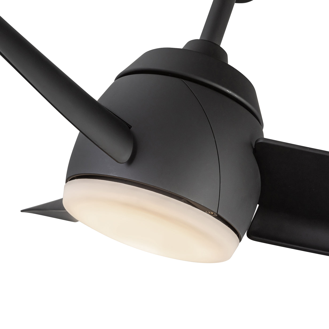 Thalia 54-in Matte Black Reversible AC LED Ceiling Fan