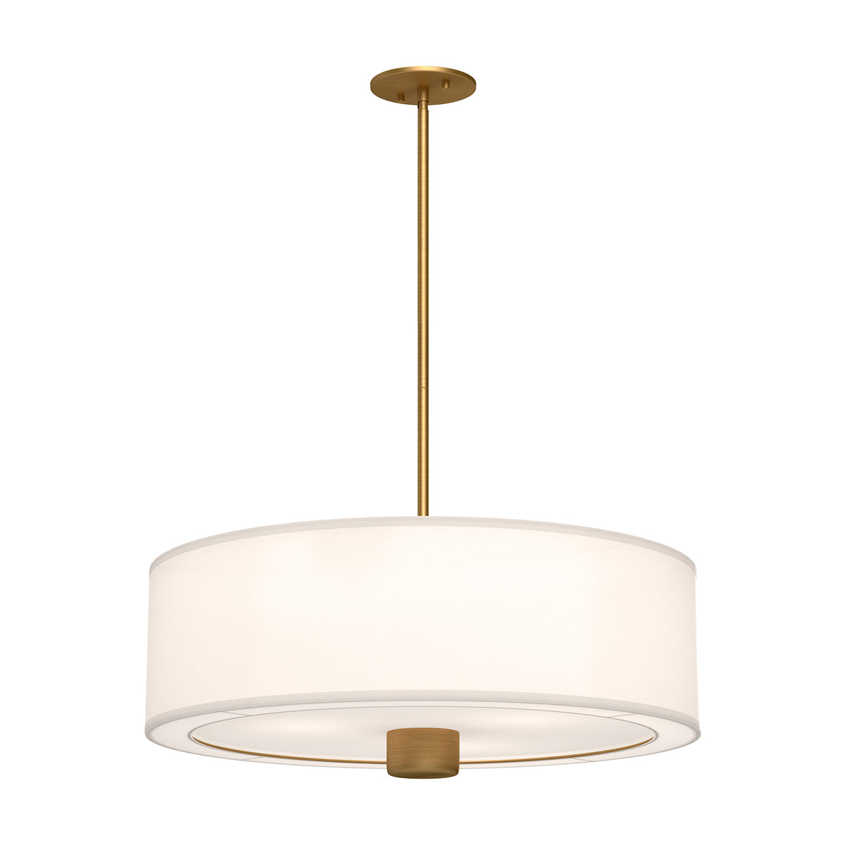 Theo 24-in Steel Pendant
