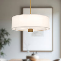 Theo 24-in Steel Pendant
