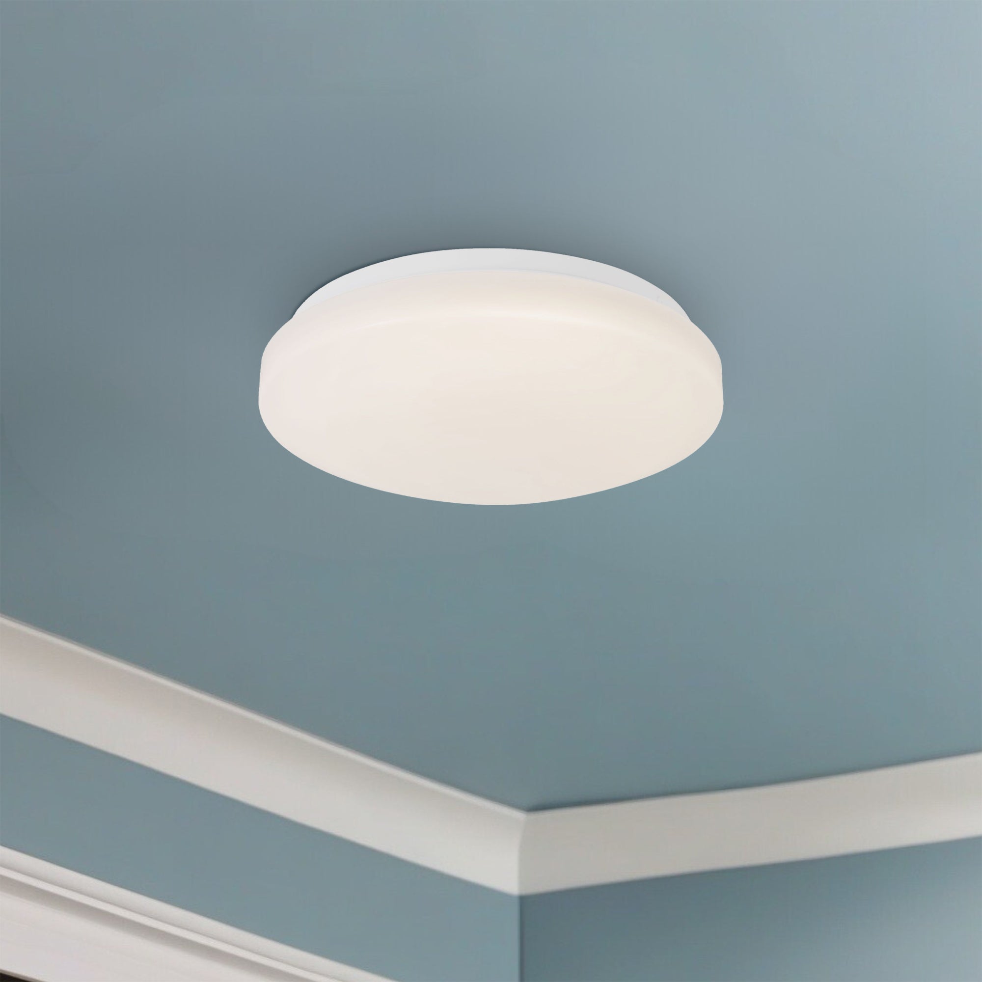 Tio 11-in Steel Flush Mount