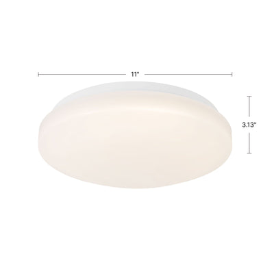 Tio 11-in Steel Flush Mount