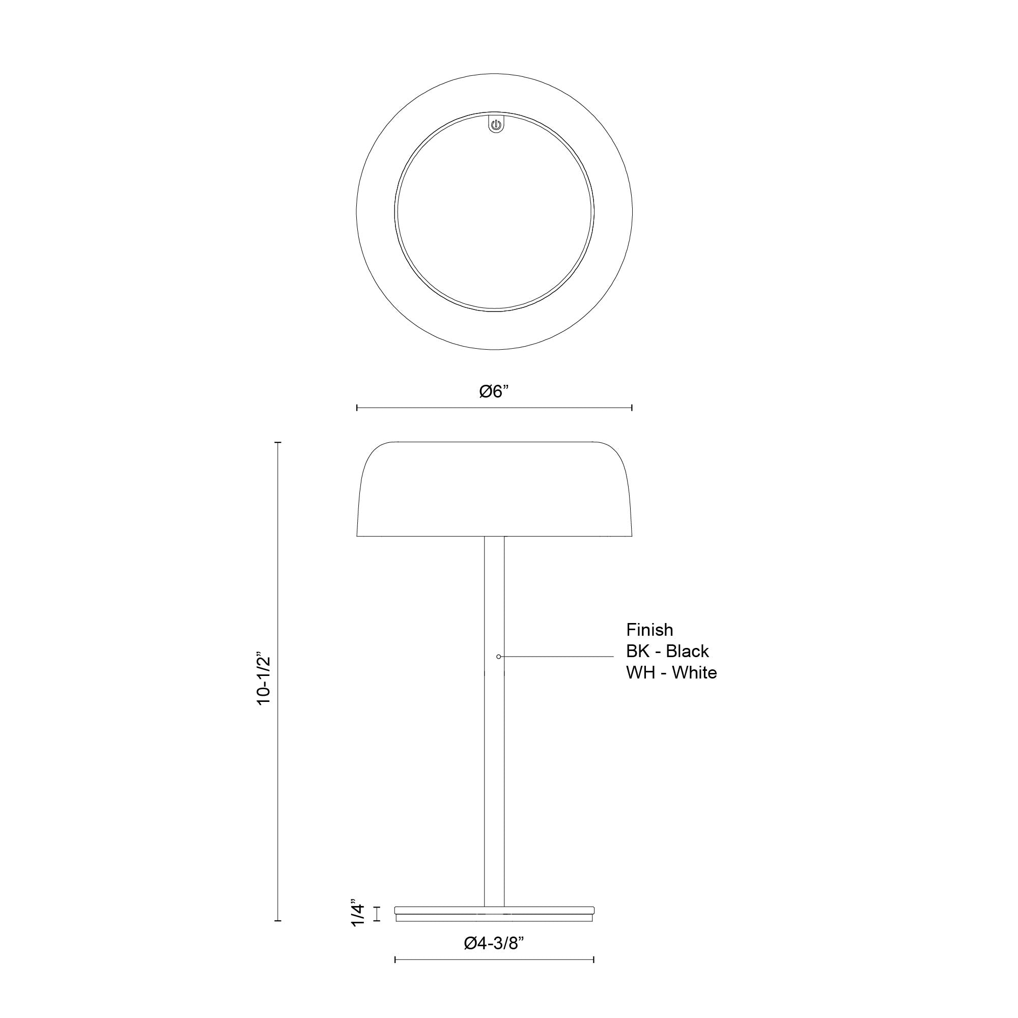 Brilla 11-in Steel Table Lamp