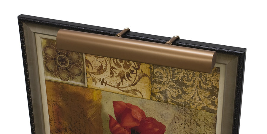 24-inch Classic Traditional Bronze LED Plug-In Picture Light
