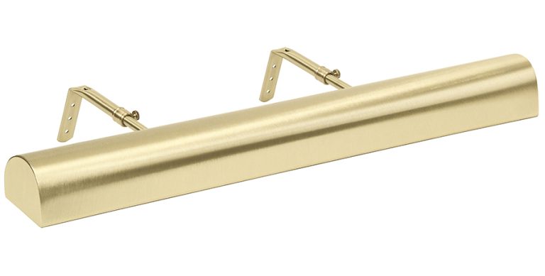 36-inch Classic Traditional Satin Brass LED Plug-In Picture Light