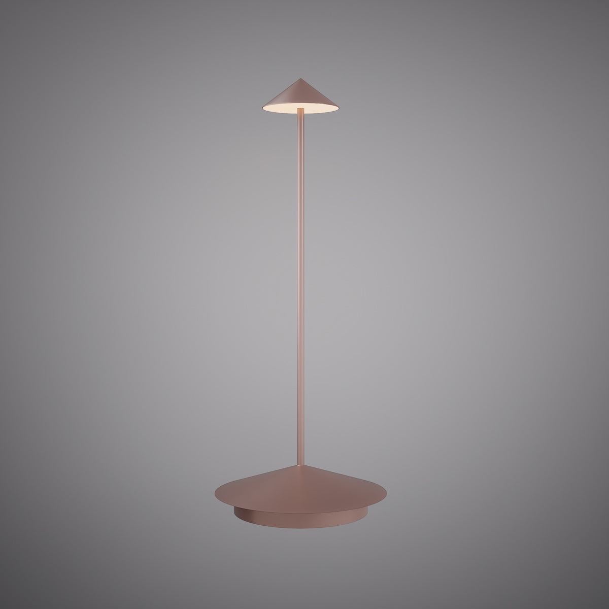 Shift Brown Portable Table Lamp Dimmable