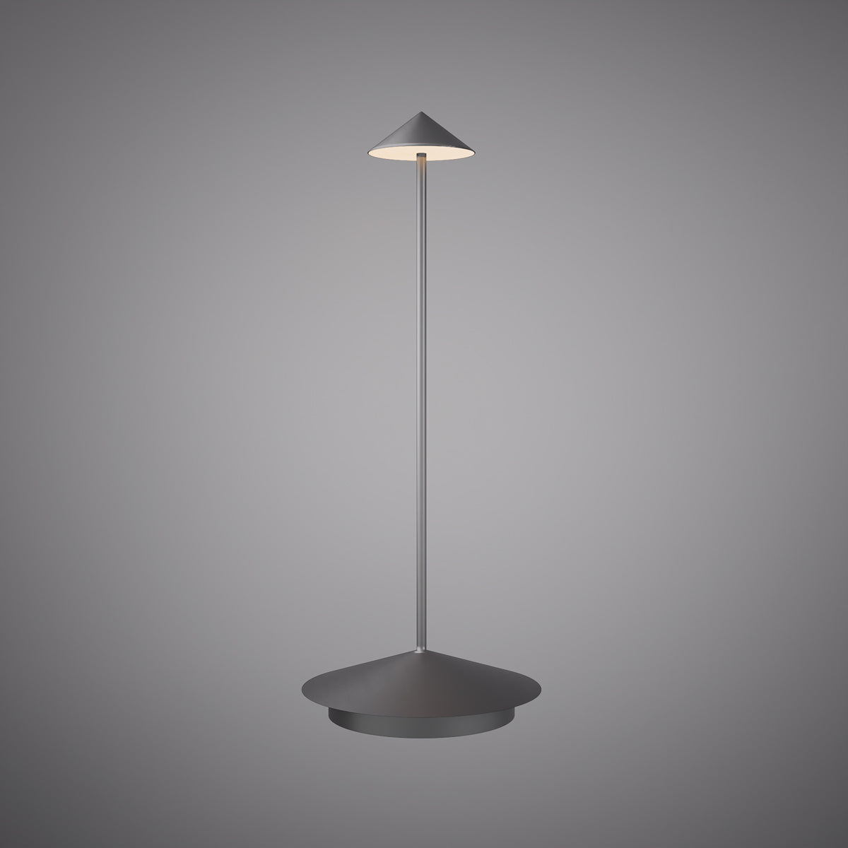 Shift portable lamp Grey  Dimmable