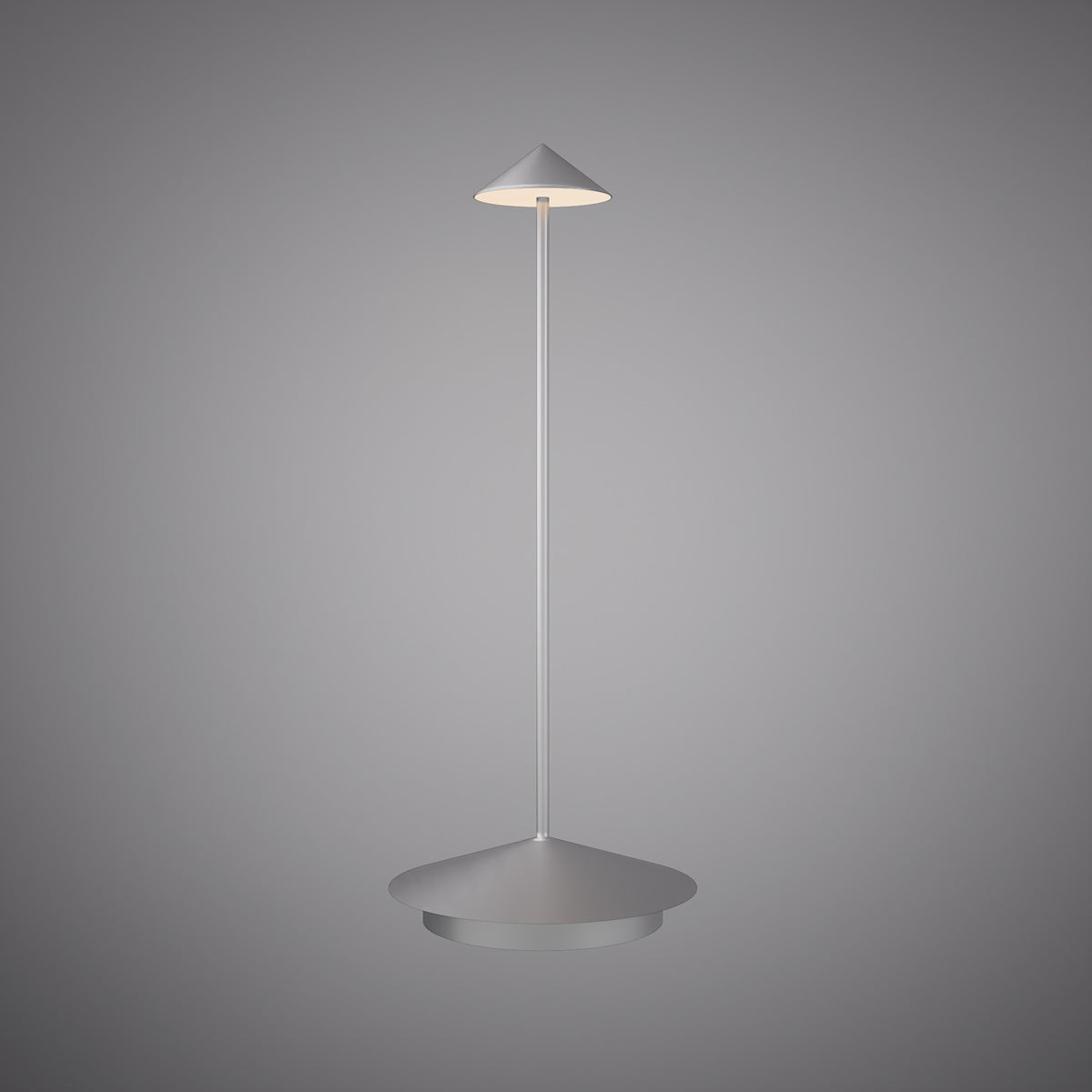 Shift portable lamp Silver  Dimmable