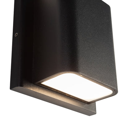 Tolan 4-in Aluminum Outdoor Wall Light