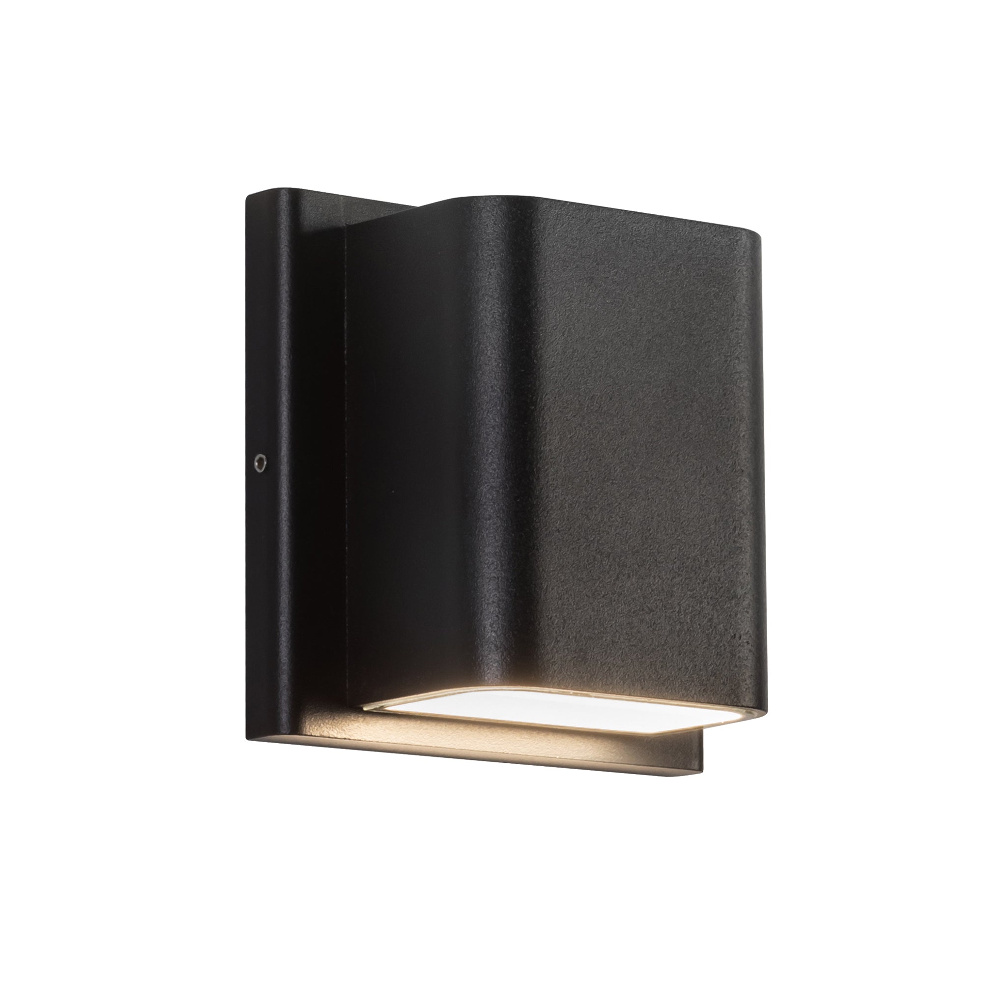 Tolan 4-in Aluminum Outdoor Wall Light