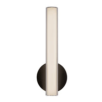 Tole 14-in Aluminum Steel Acrylic Wall Sconce