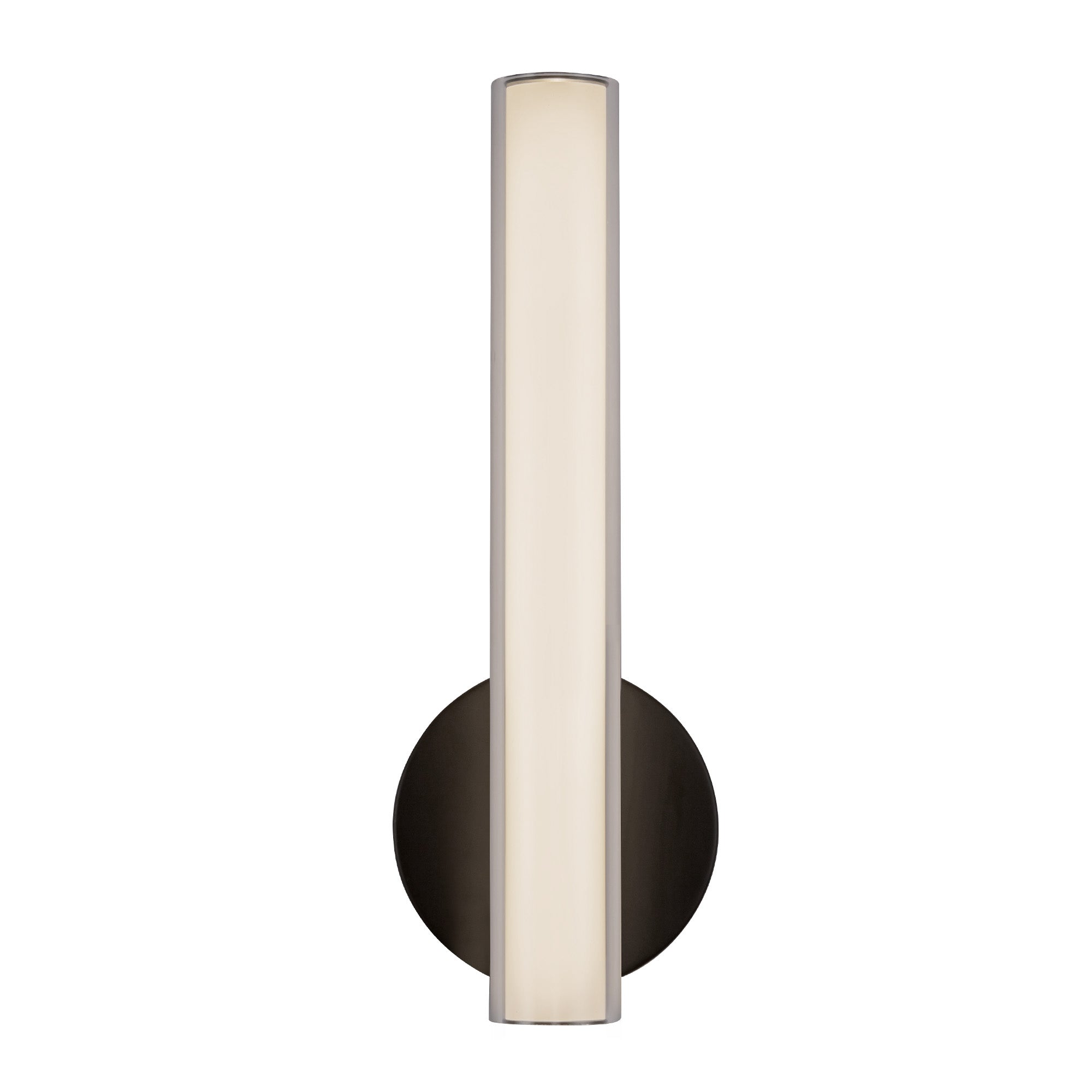 Tole 14-in Aluminum Steel Acrylic Wall Sconce