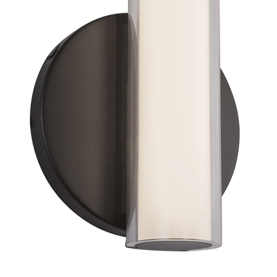 Tole 14-in Aluminum Steel Acrylic Wall Sconce