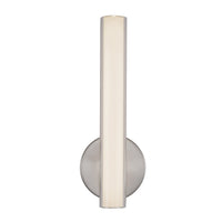 Tole 14-in Aluminum Steel Acrylic Wall Sconce