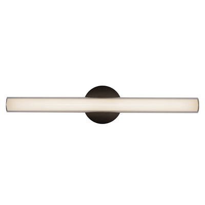 Tole 24-in Aluminum Steel Acrylic Wall Sconce