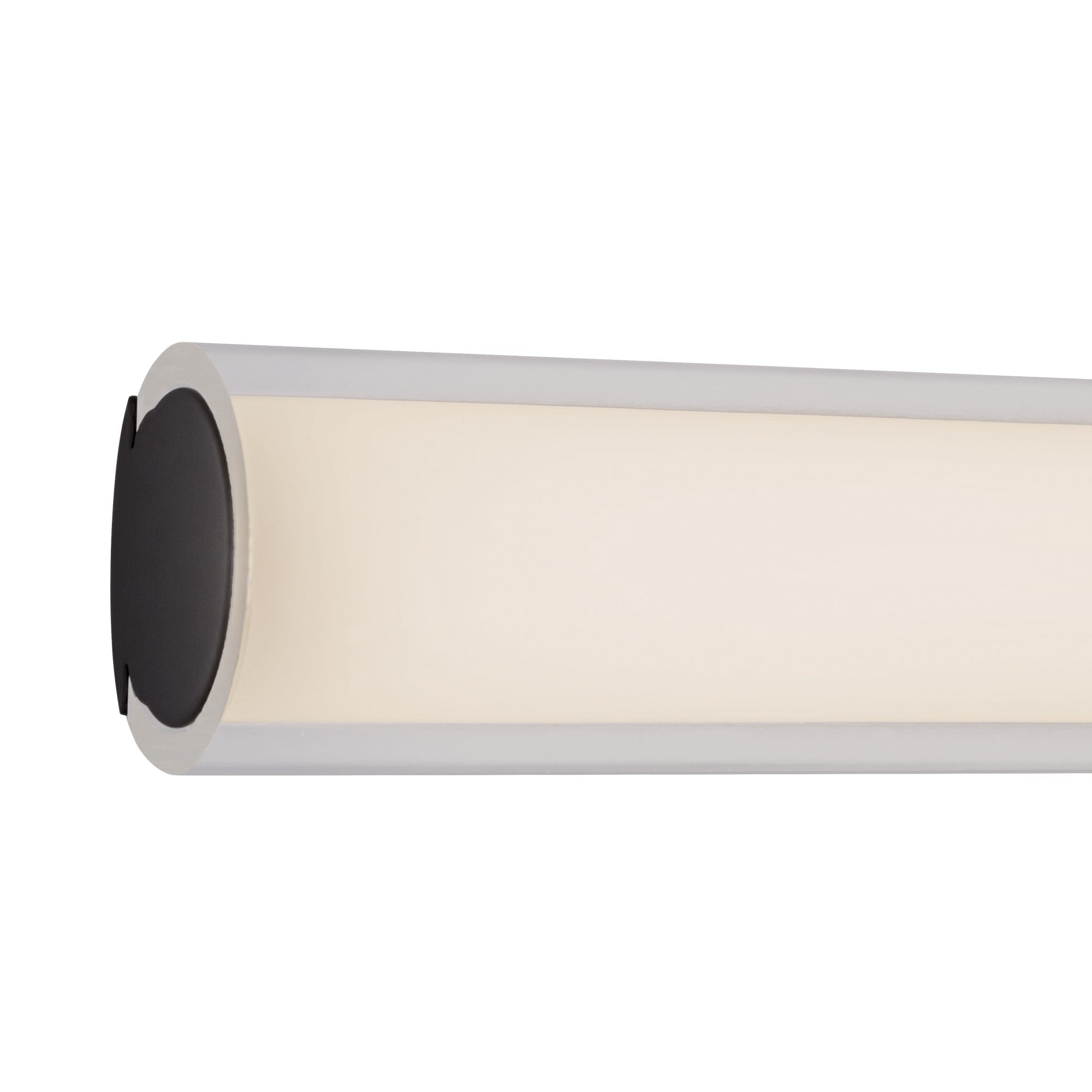 Tole 24-in Aluminum Steel Acrylic Wall Sconce