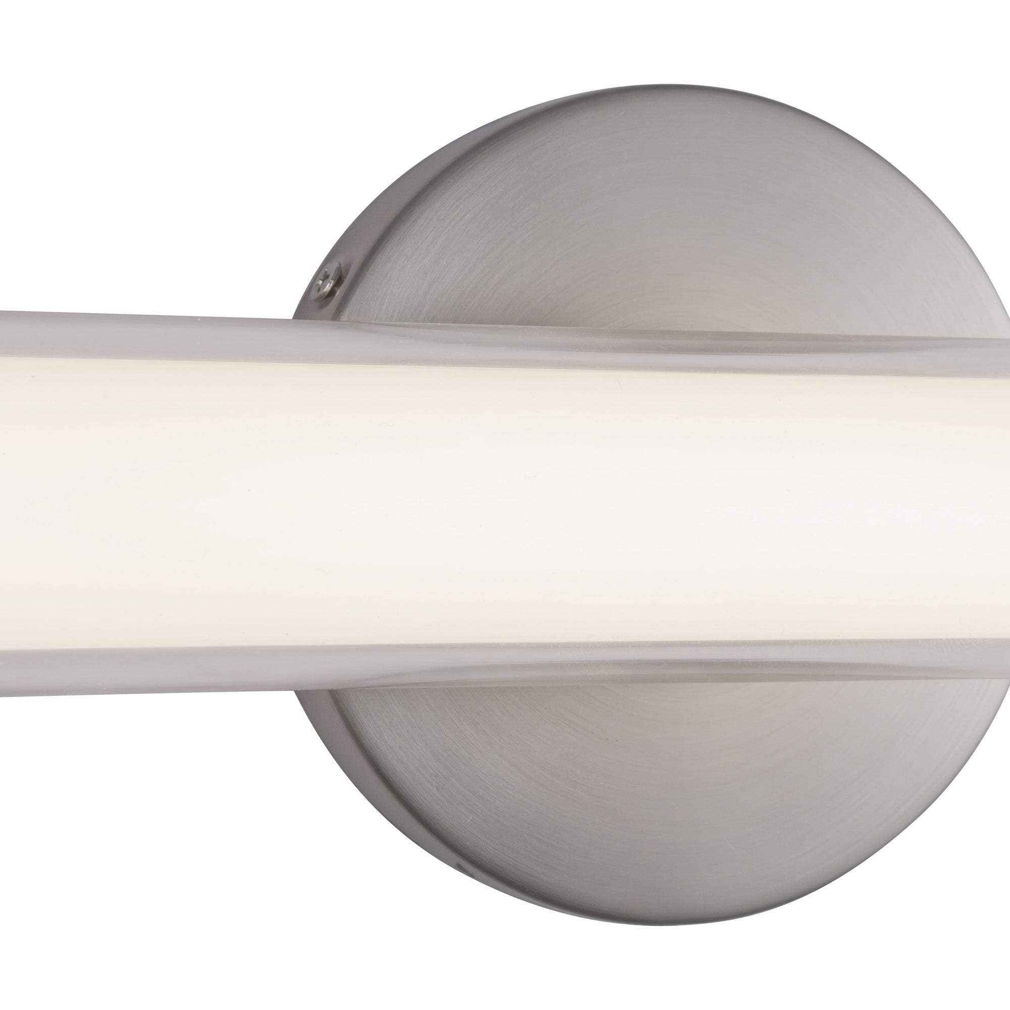 Tole 24-in Aluminum Steel Acrylic Wall Sconce
