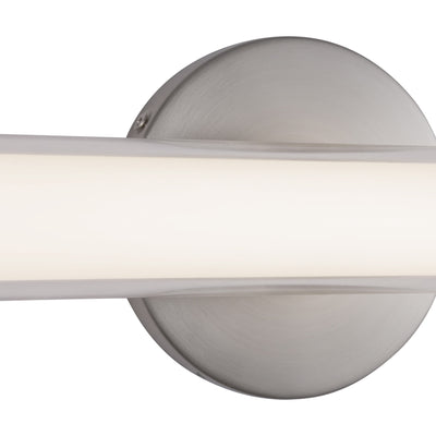 Tole 24-in Aluminum Steel Acrylic Wall Sconce