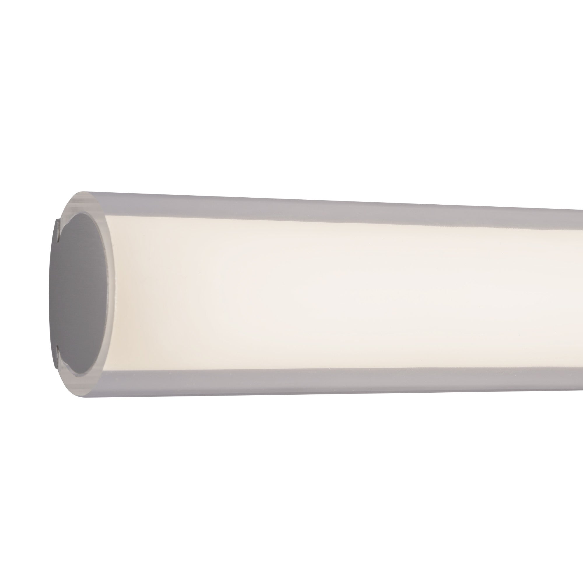 Tole 24-in Aluminum Steel Acrylic Wall Sconce