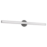 Tole 36-in Aluminum Steel Acrylic Wall Sconce
